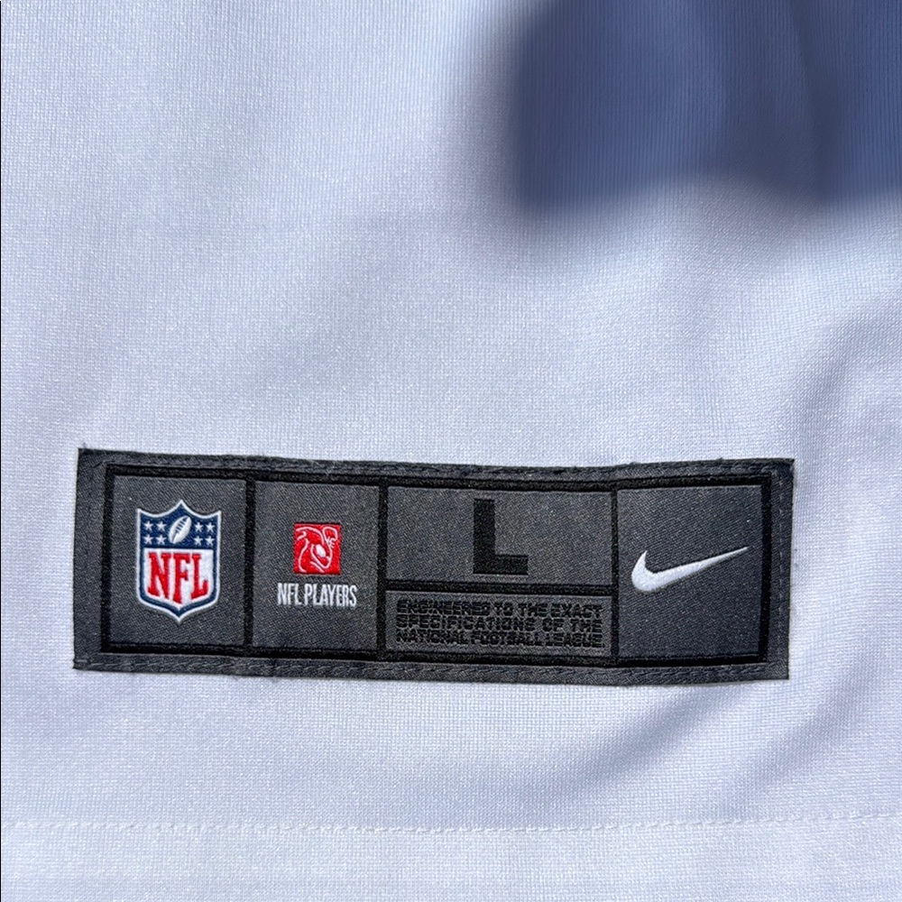 Men's L White Washington Commanders Jahan Dotson Jersey - Picture 5 of 6